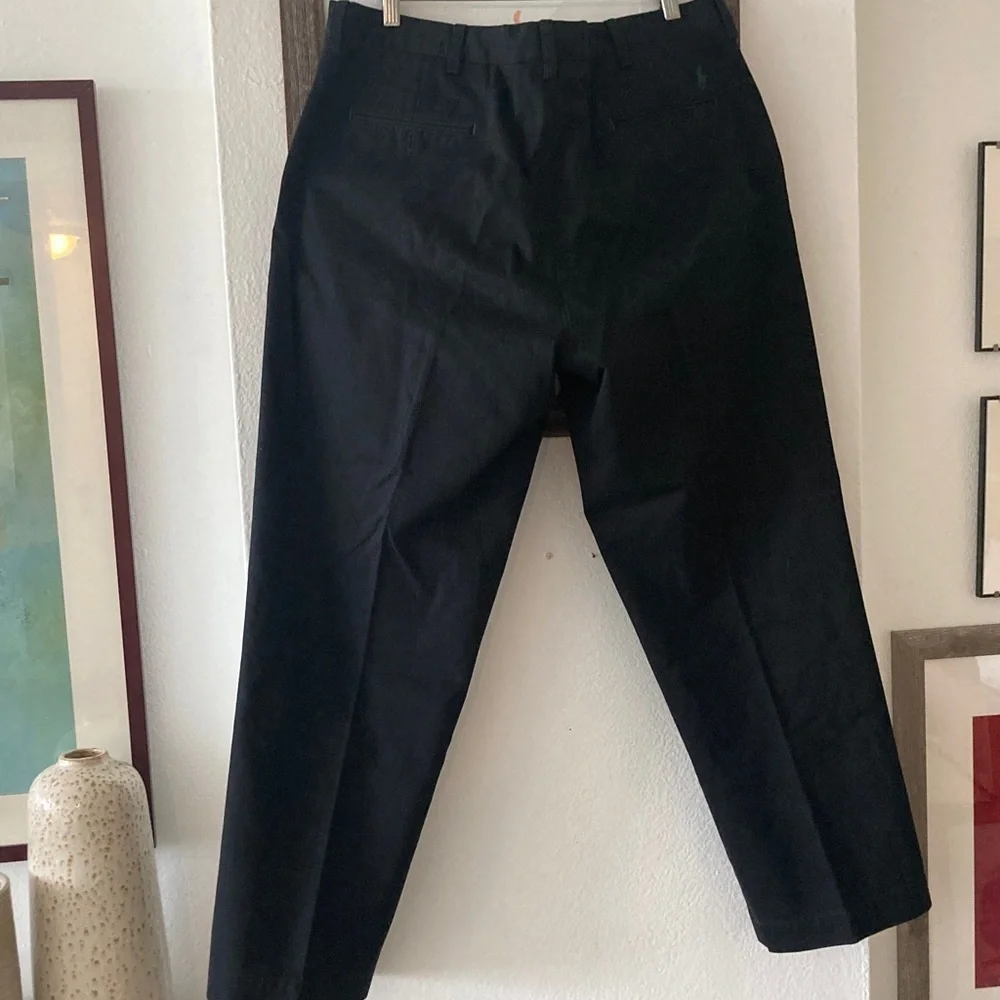 Ralph Lauren Men's Black Dress Pants